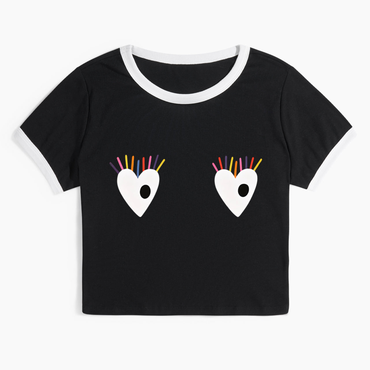 Bright Eyed Big Hearted Ringer Tee
