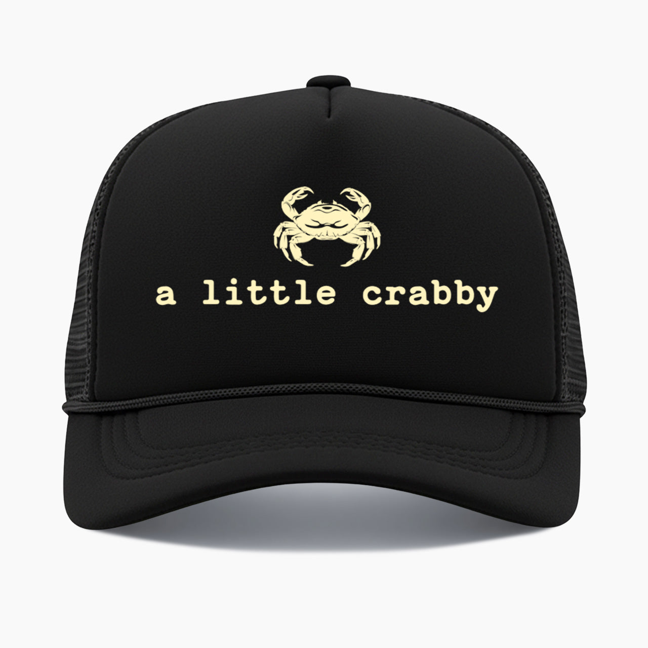 A little Crabby Trucker Hat