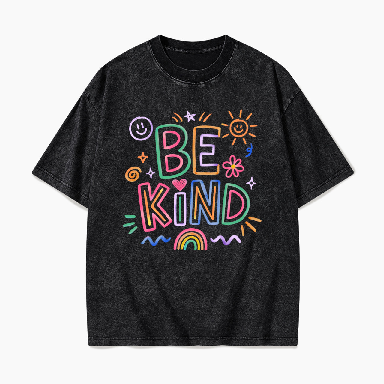 Be Kind Colors Washed Tees