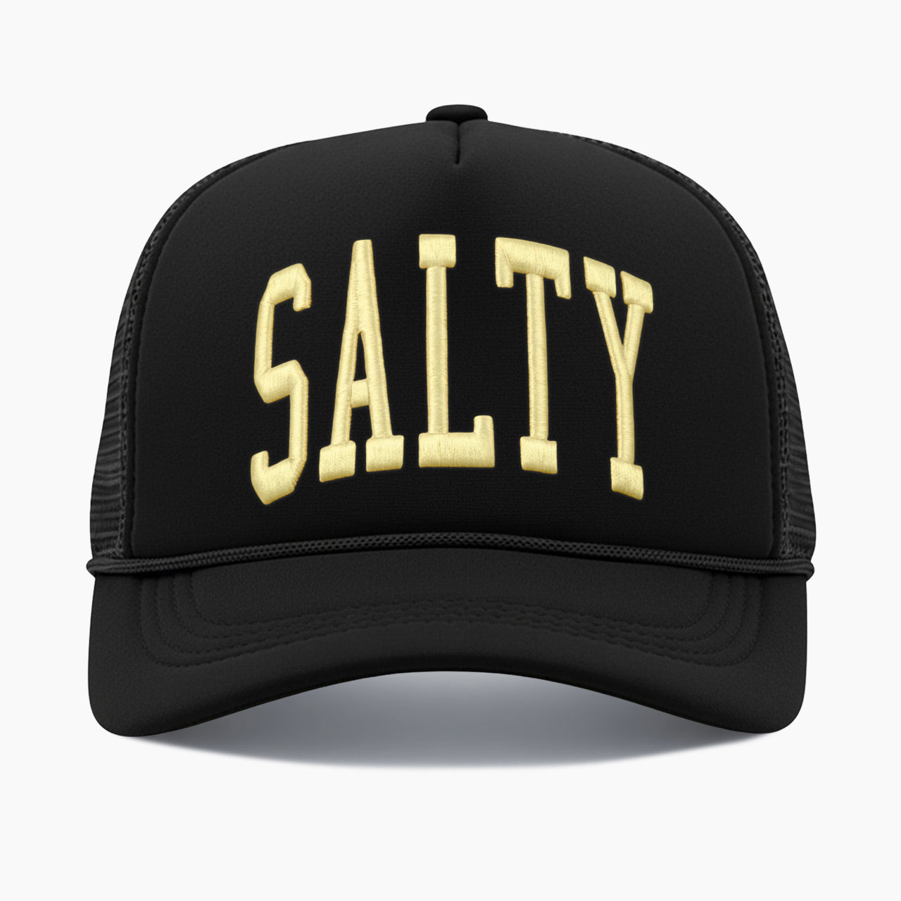 Embroidered Salty Trucker Hat