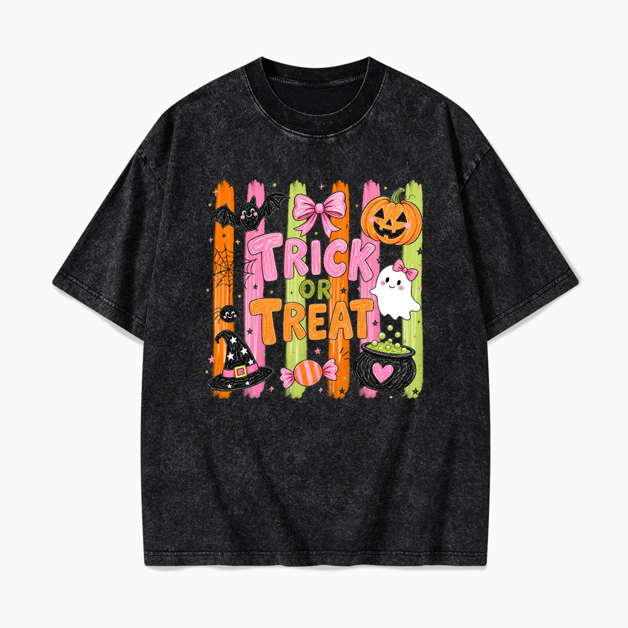 Trick or Treat Washed Tees