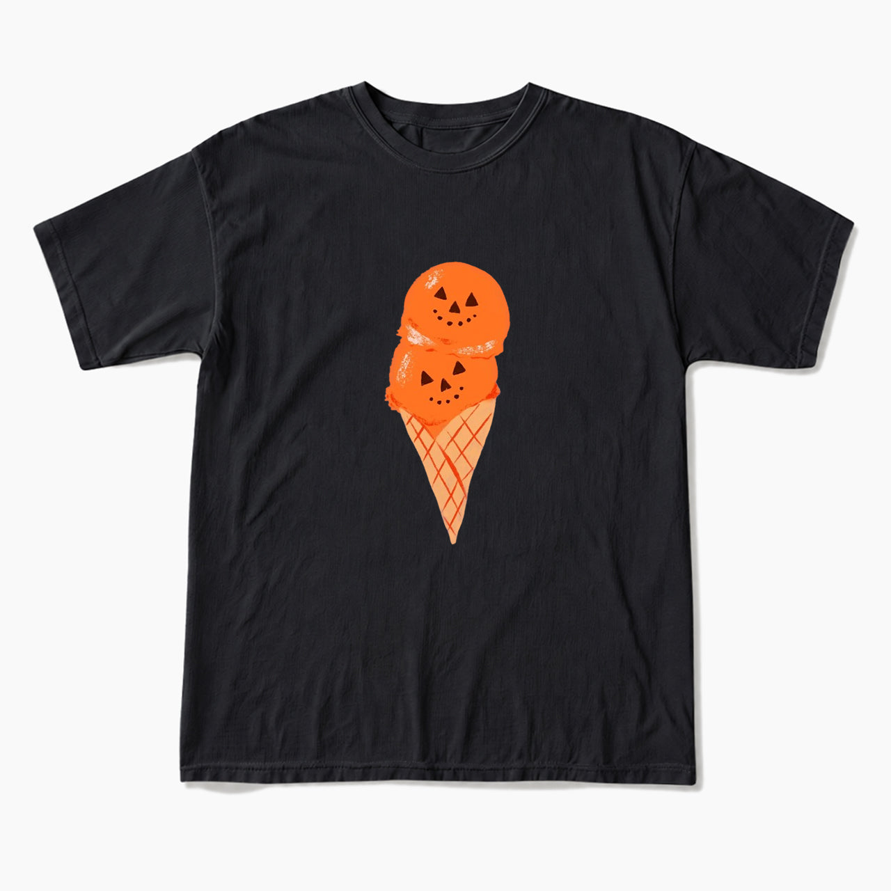 Pumpkin Spice Ice Cream Halloween T Shirts