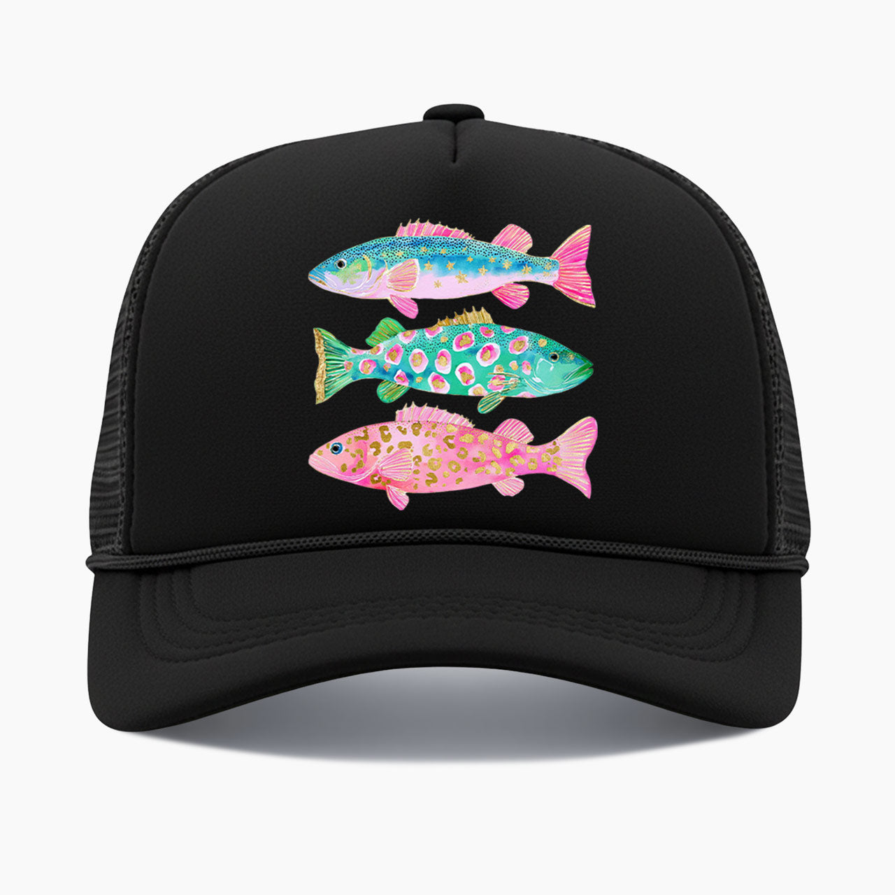 Colorful Fish Trucker Hat