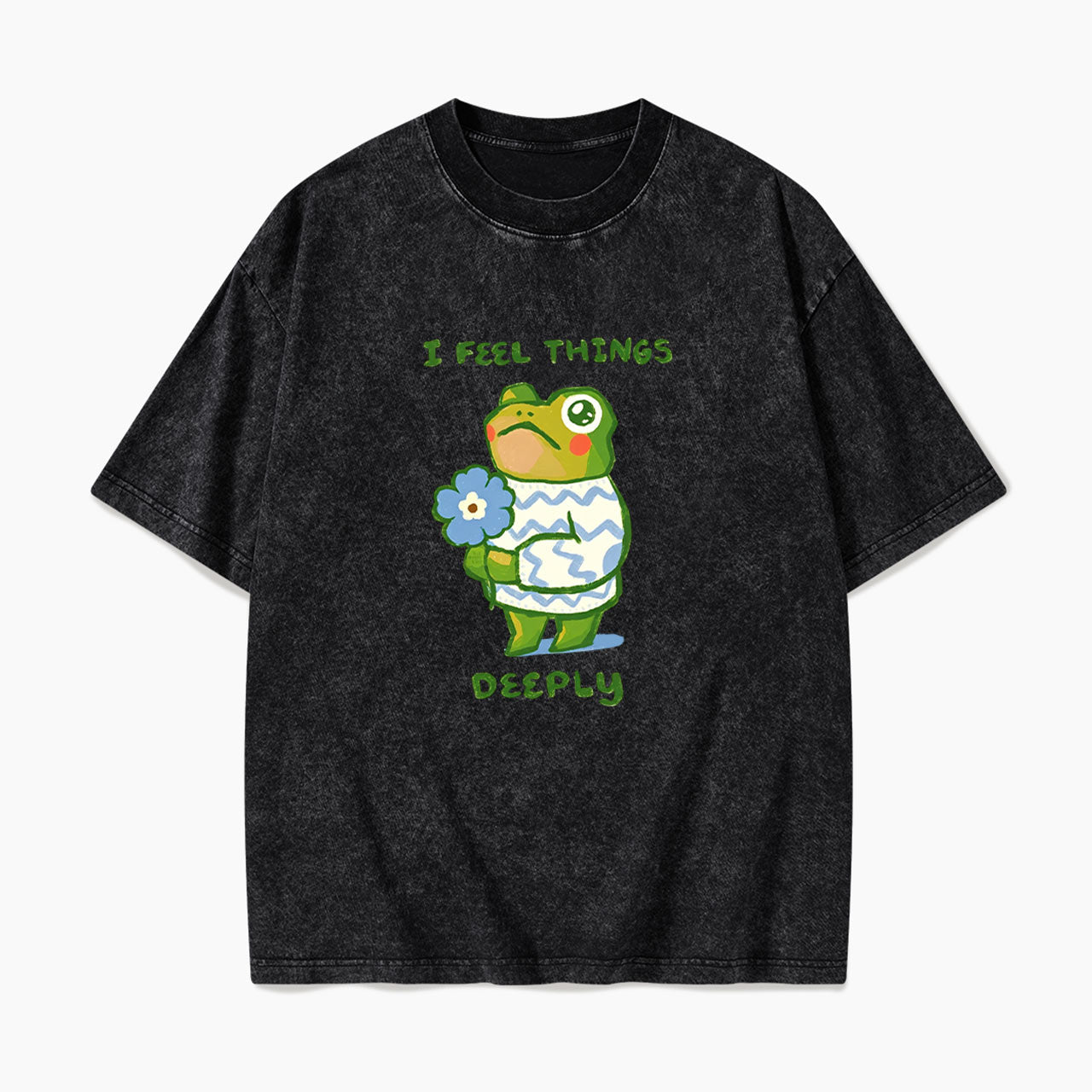 I Feel Things Deeply Washed Tees