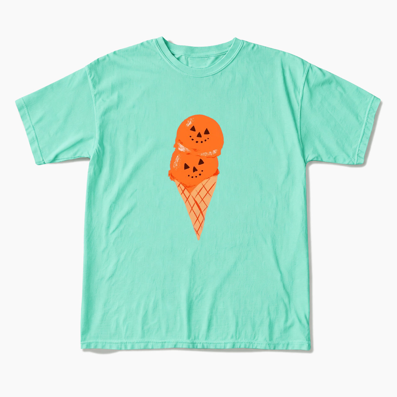 Pumpkin Spice Ice Cream Halloween T Shirts