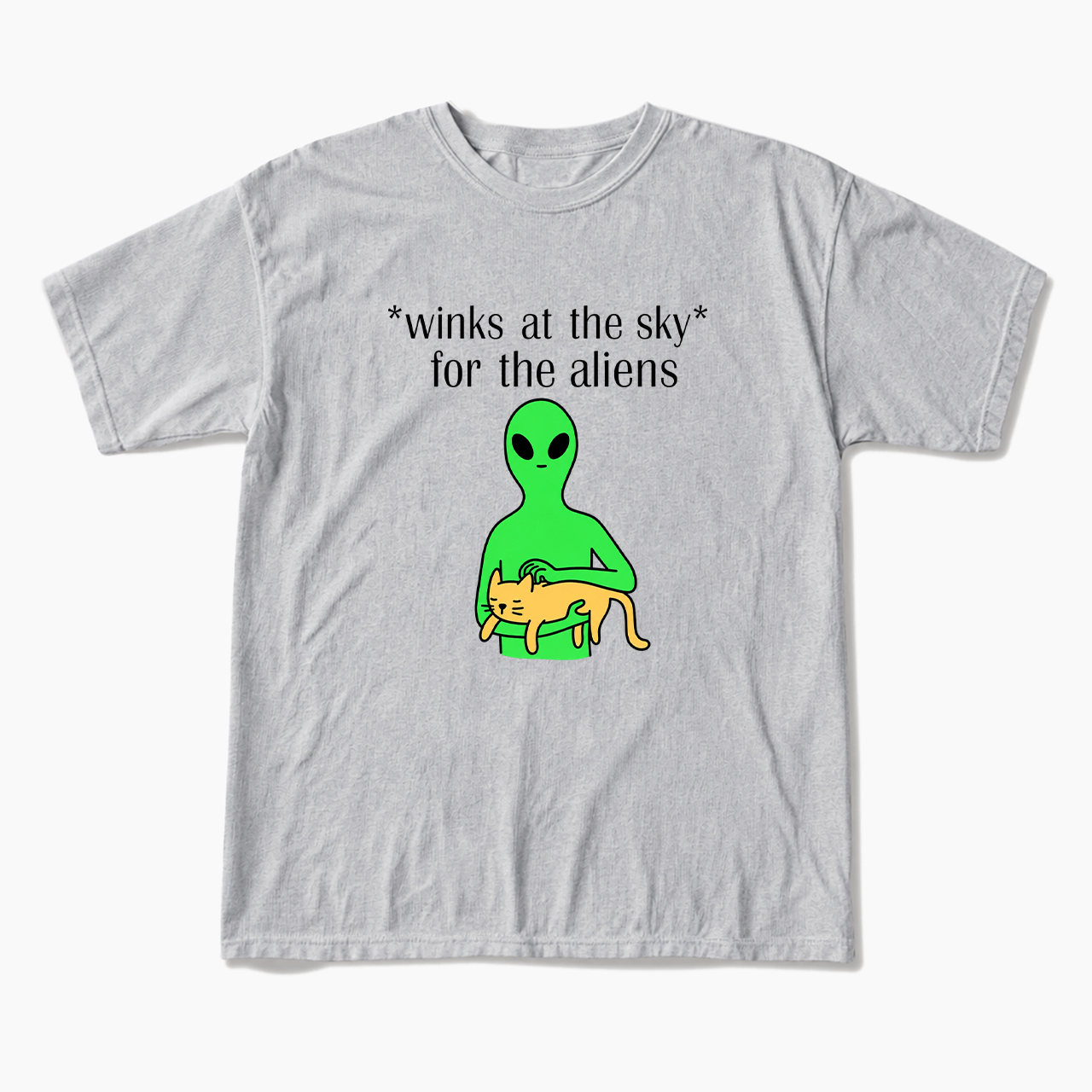 Winks At The Sky For The Aliens T Shirts