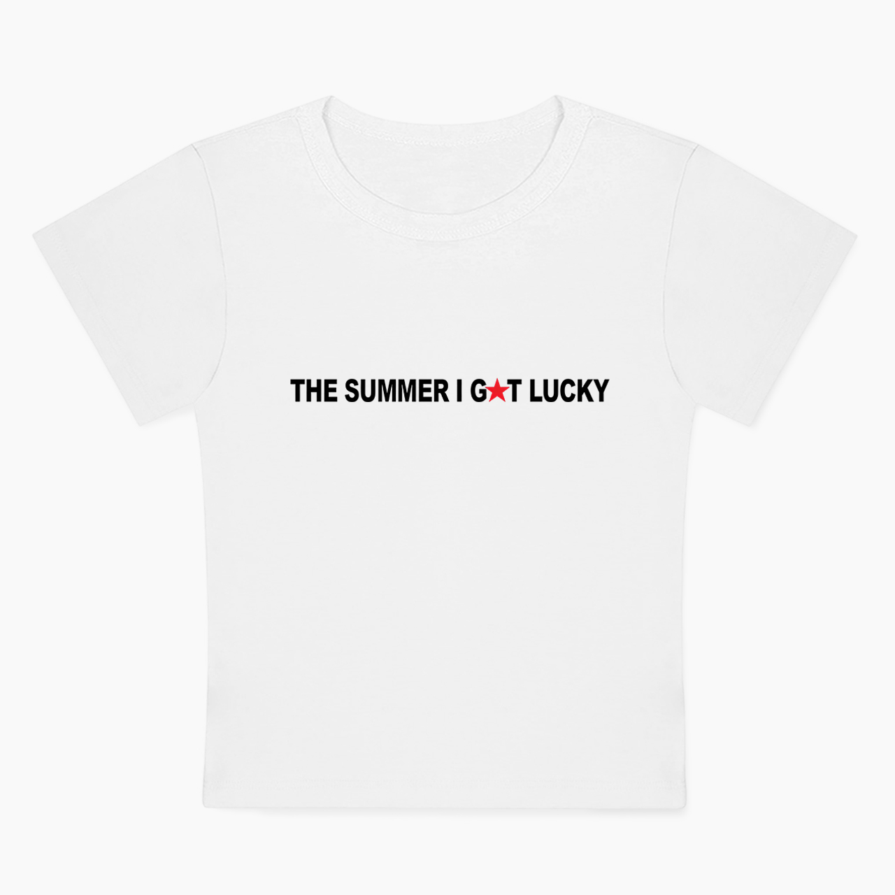 The Summer I Got Lucky Baby Tee