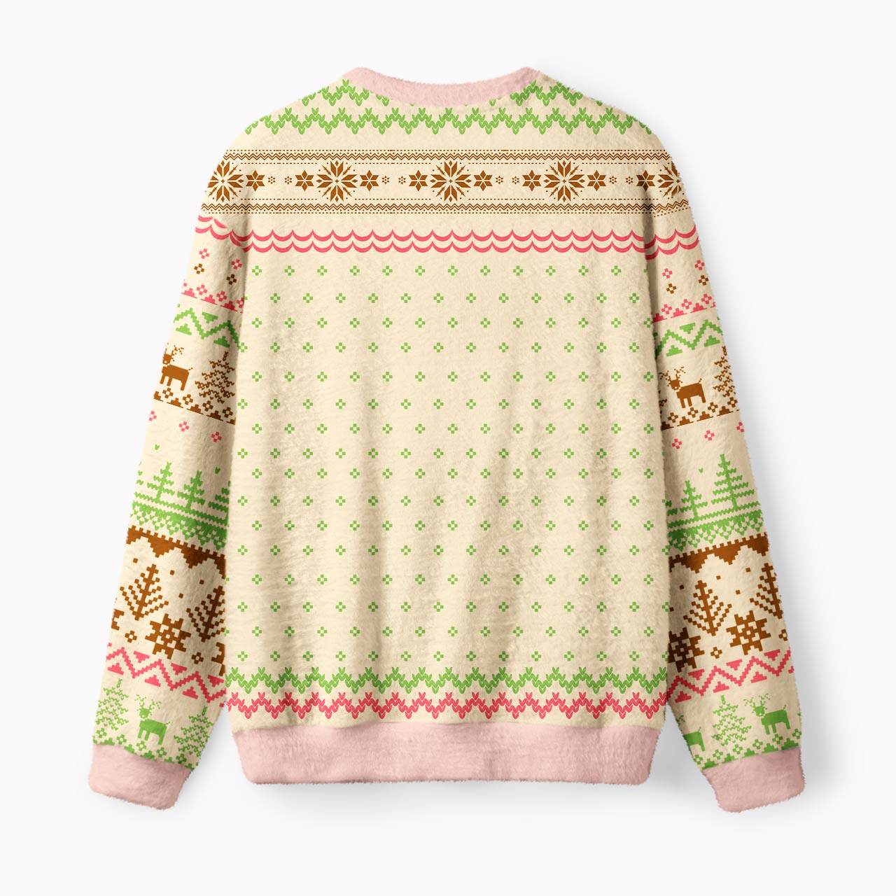 Distracted Gingerbread Man Christmas Mohair Sweatshirts