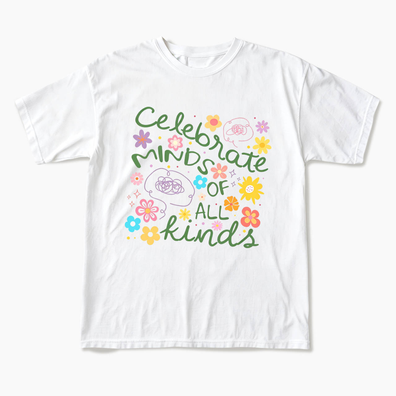 Celebrate Minds of All Kinds T Shirts