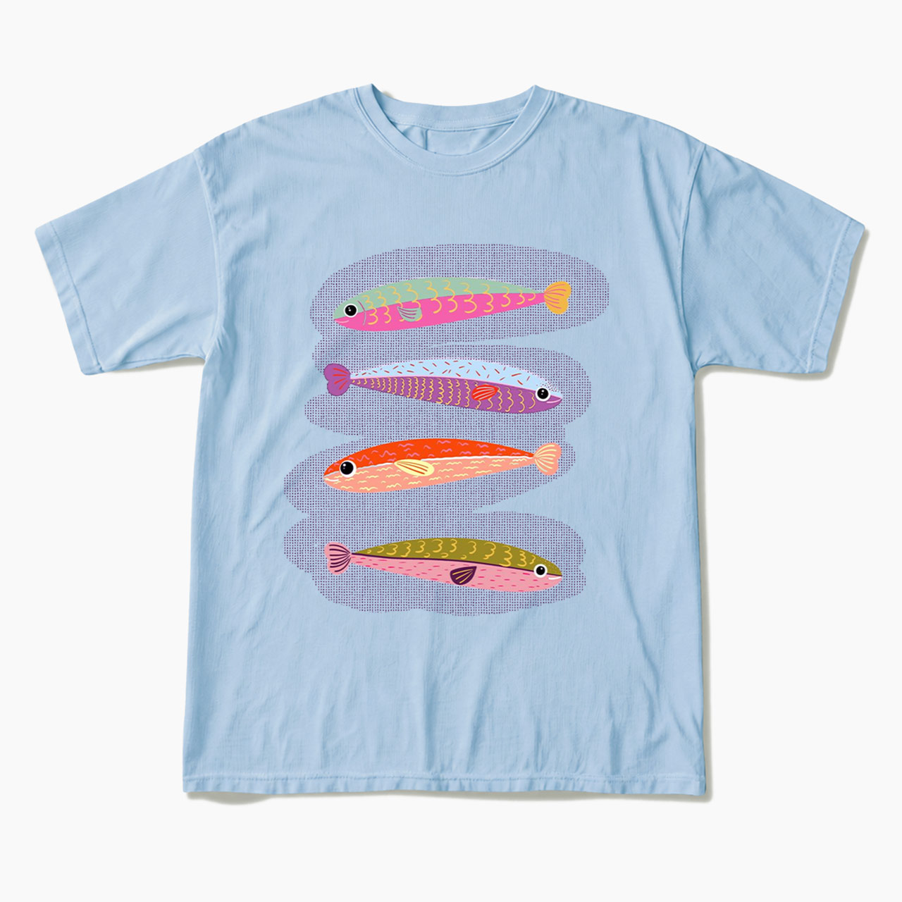 Colorful Fish T Shirts
