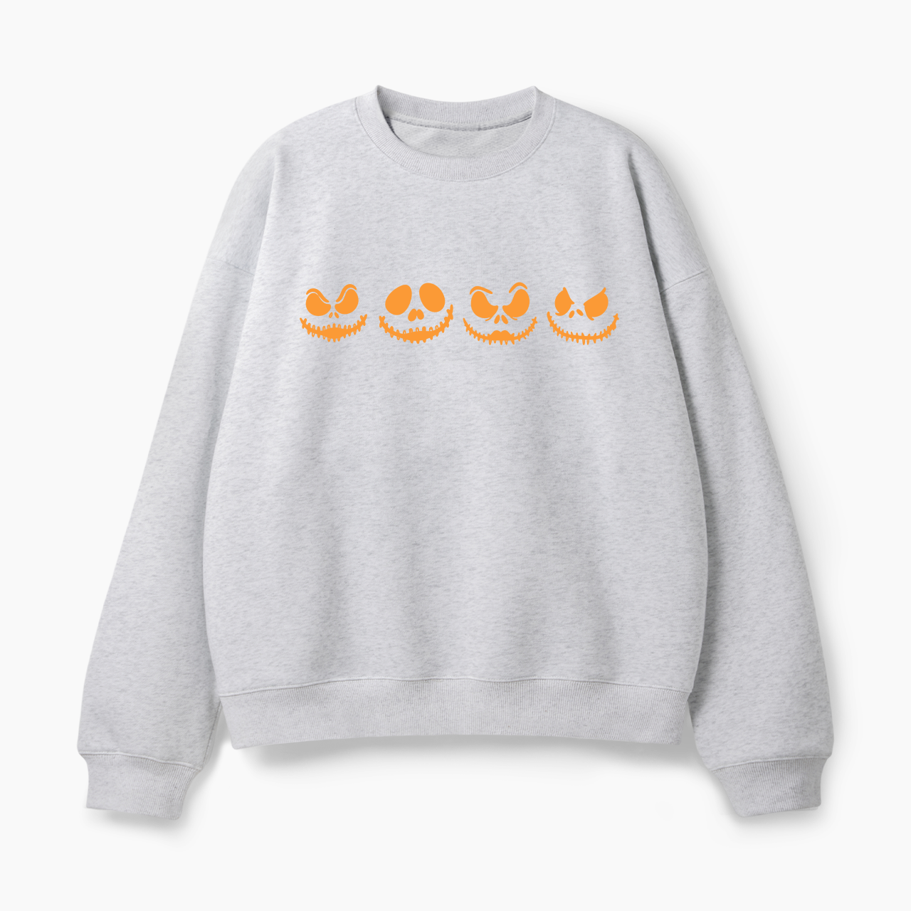 Spooky Skeleton Skull Halloween Classic Sweatshirt
