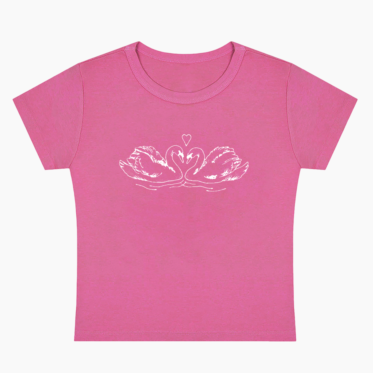 Vintage Swans Baby Tee