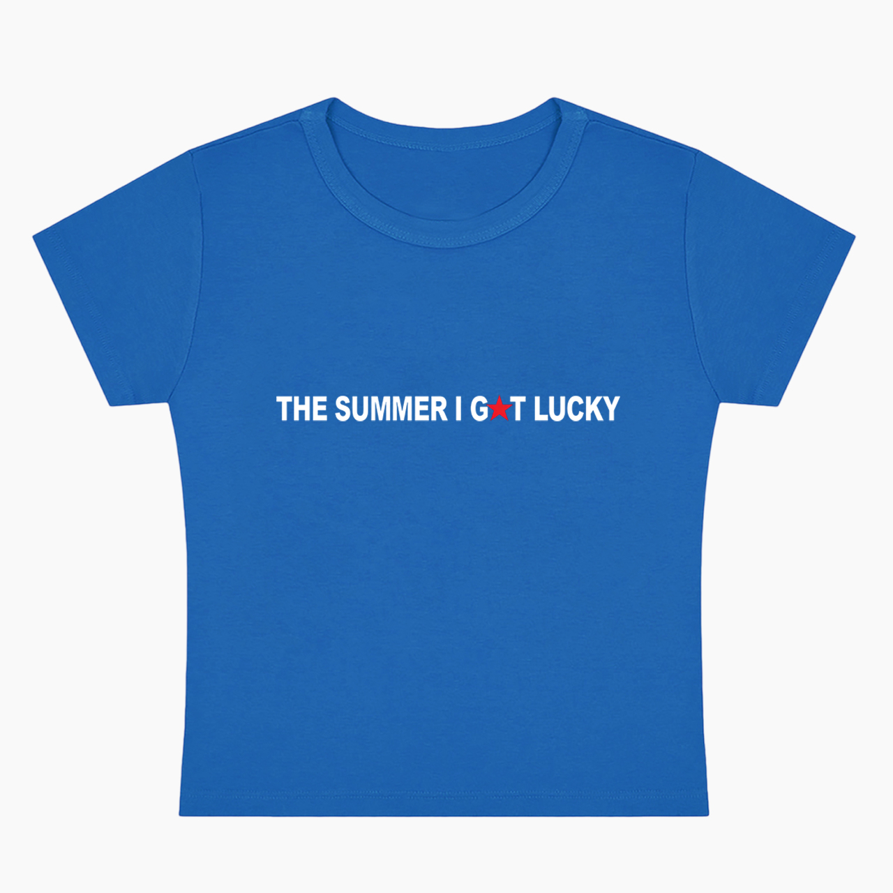 The Summer I Got Lucky Baby Tee