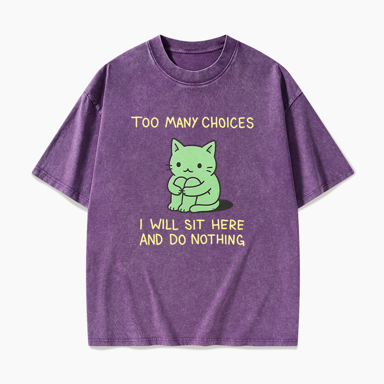 Too Many Choices Washed Tees