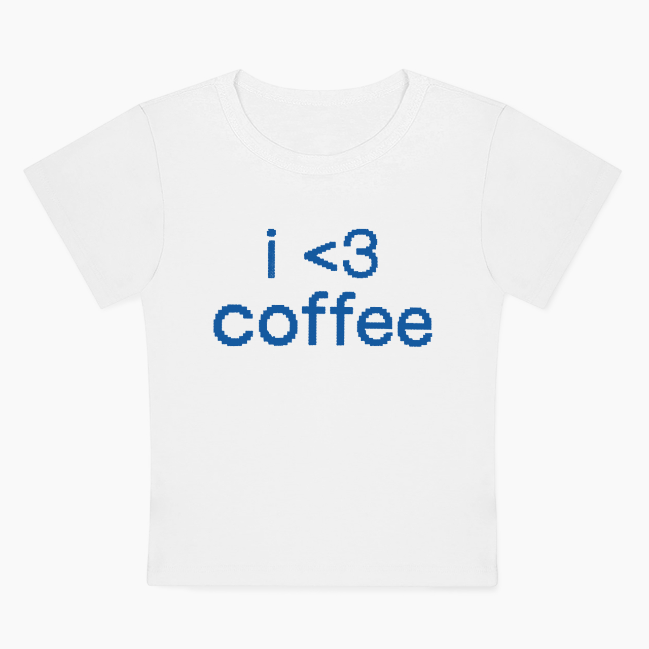 I Love Coffee Coffee Lover Baby Tee