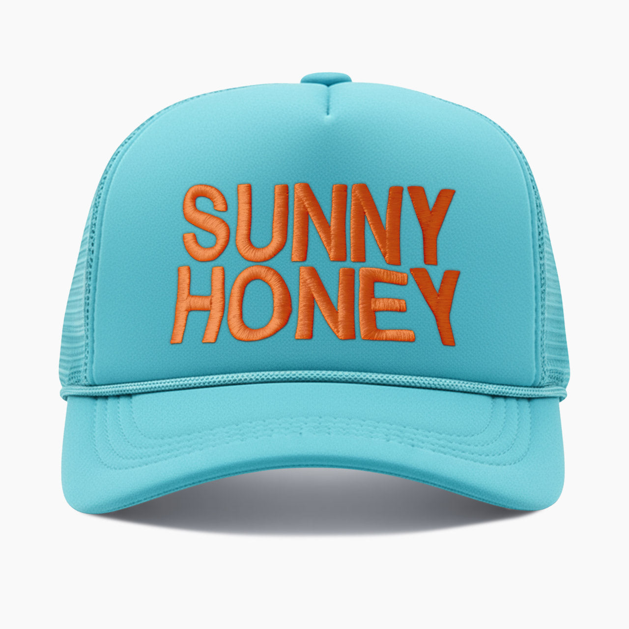 Embroidered Sunny Honey Trucker Hat