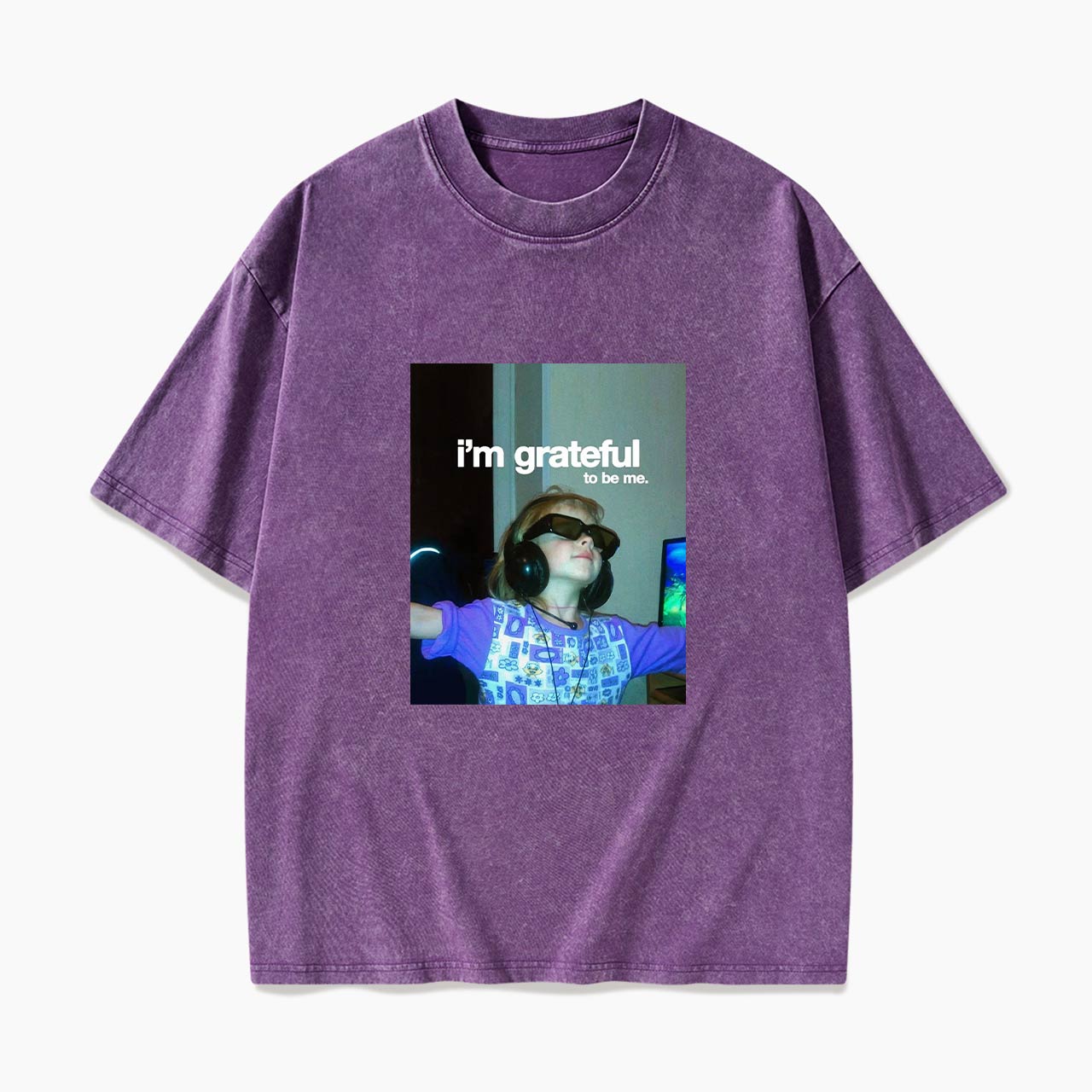 I am Grateful Aesthetic Washed Tees