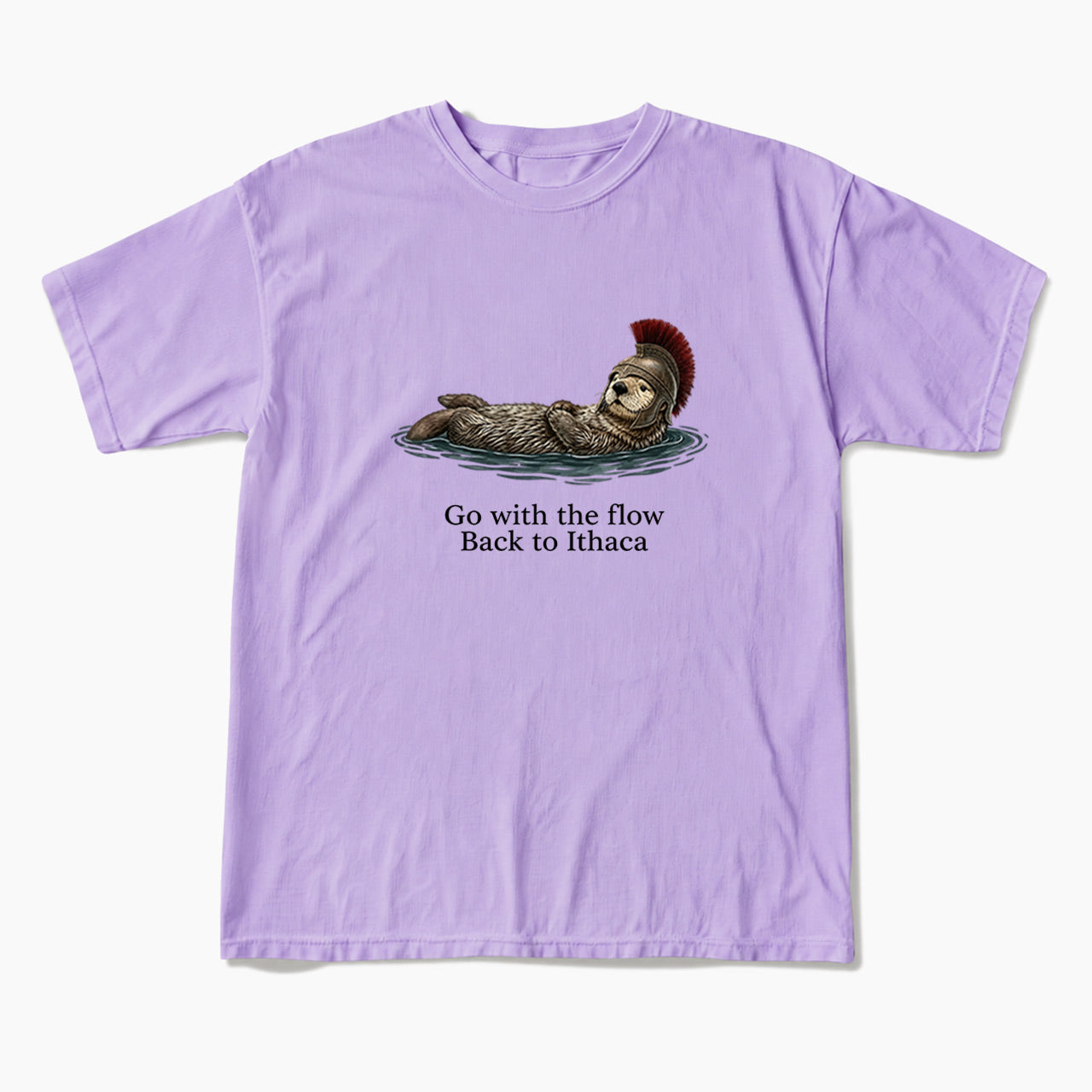 Go With The Flow Back to Ithaca T Shirts