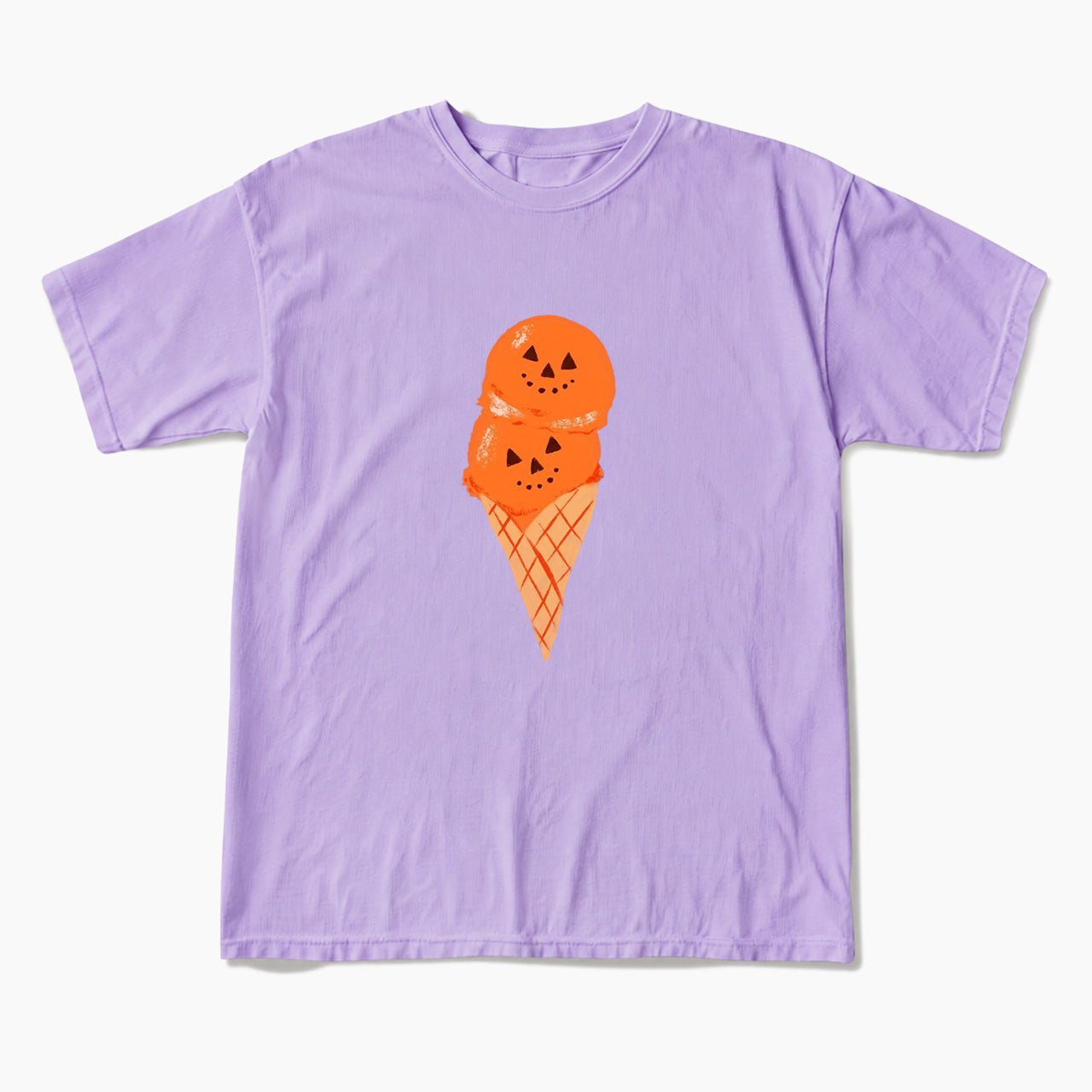 Pumpkin Spice Ice Cream Halloween T Shirts