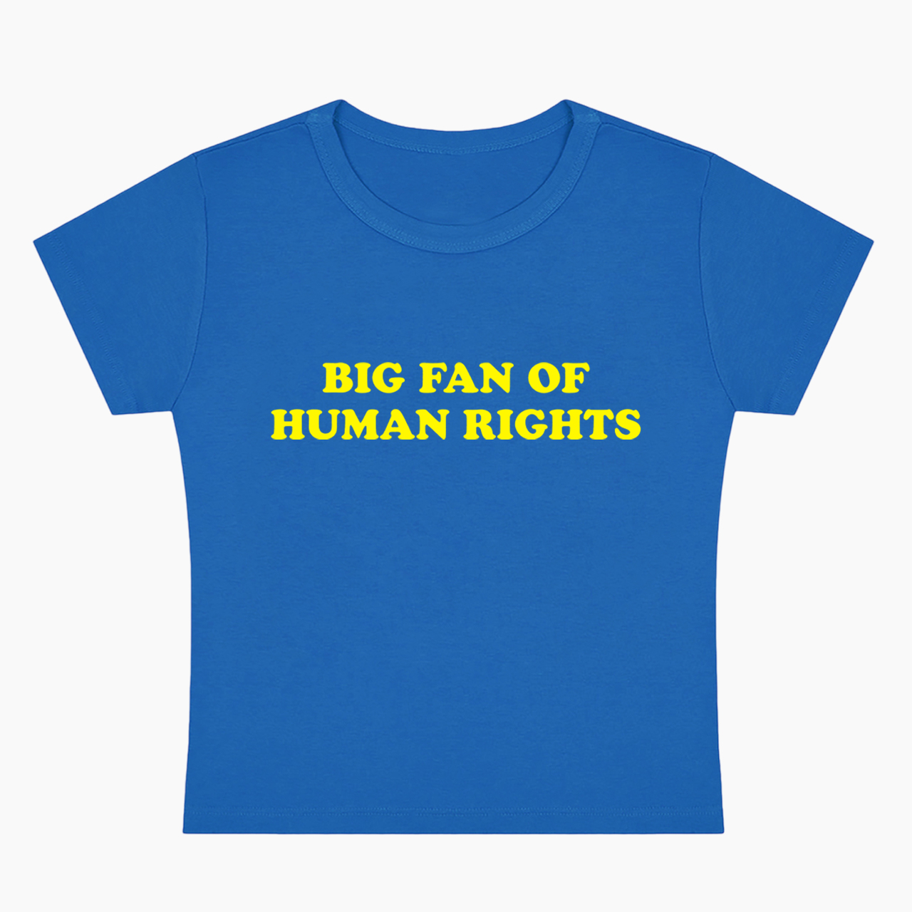 Big Fan Of Human Rights Baby Tee