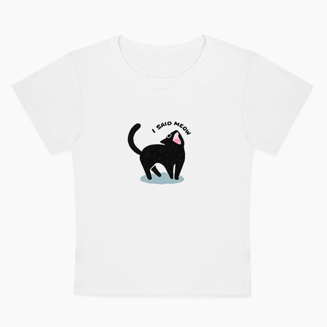 I Said Meow Baby Tee