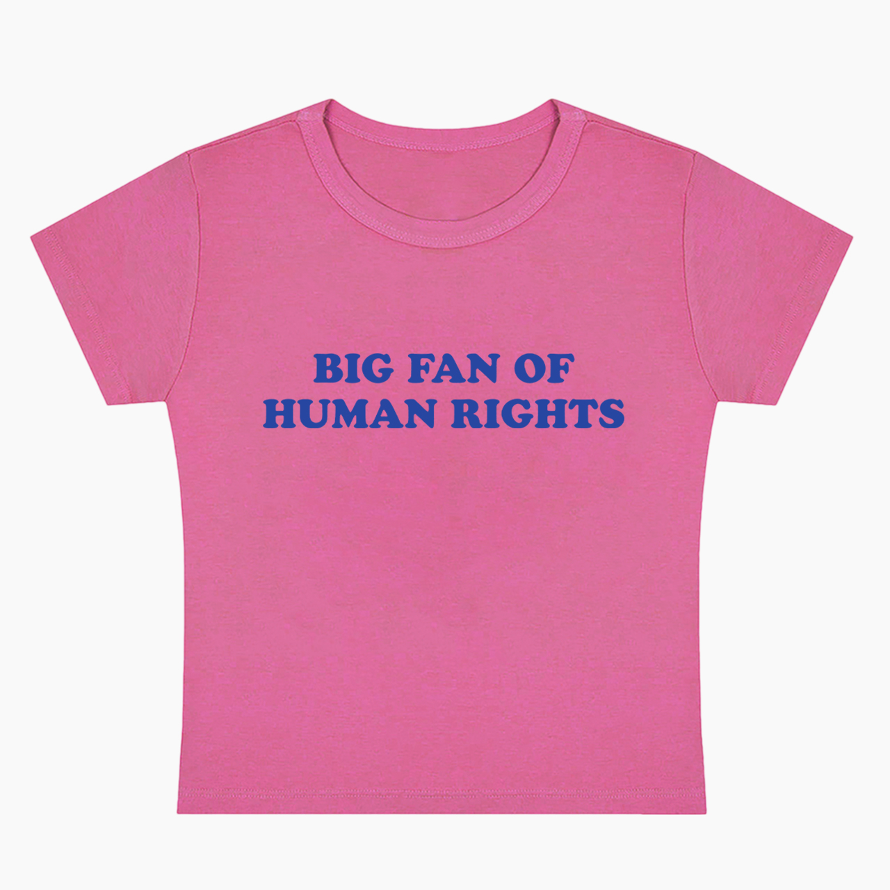 Big Fan Of Human Rights Baby Tee
