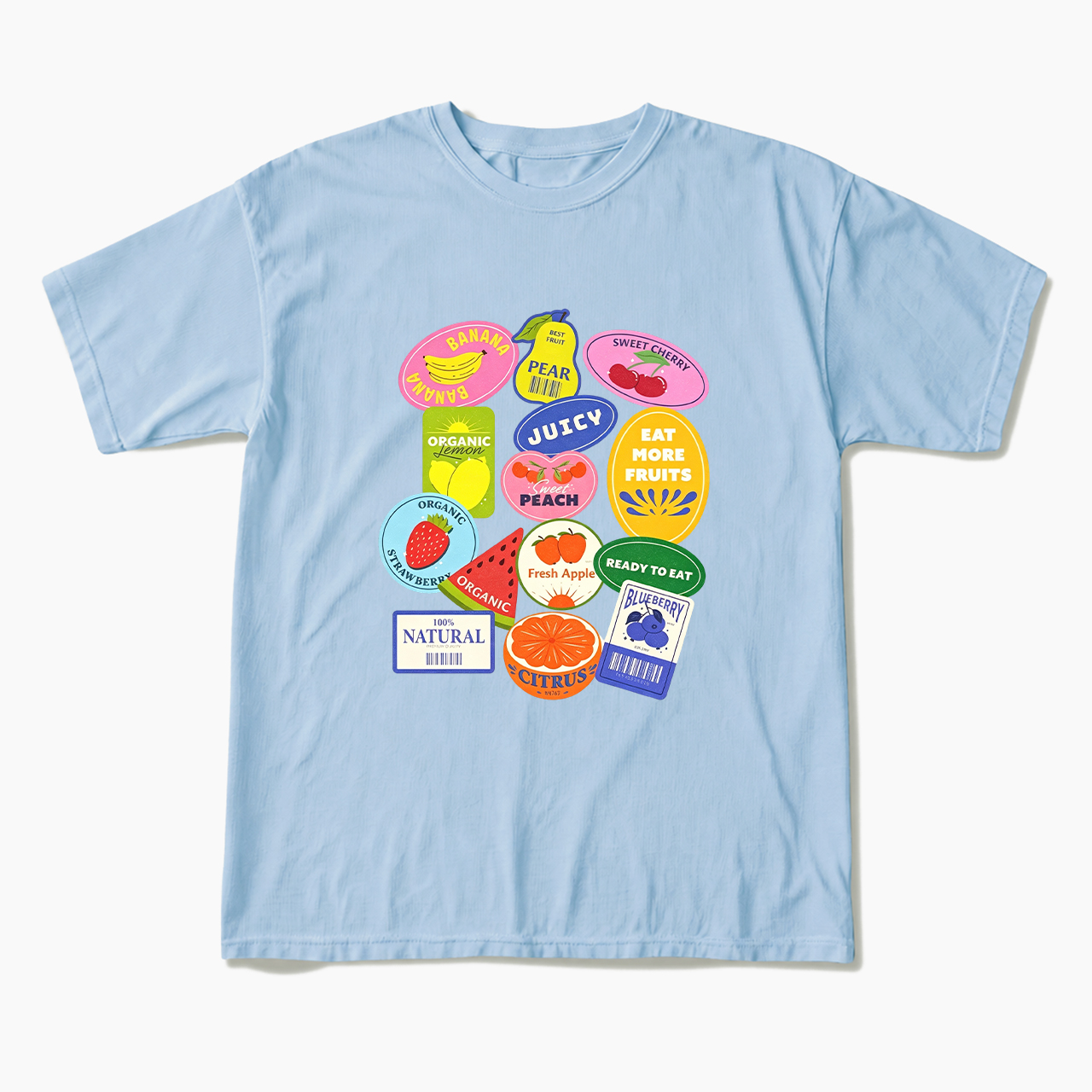 Fruit Stickers T Shirts