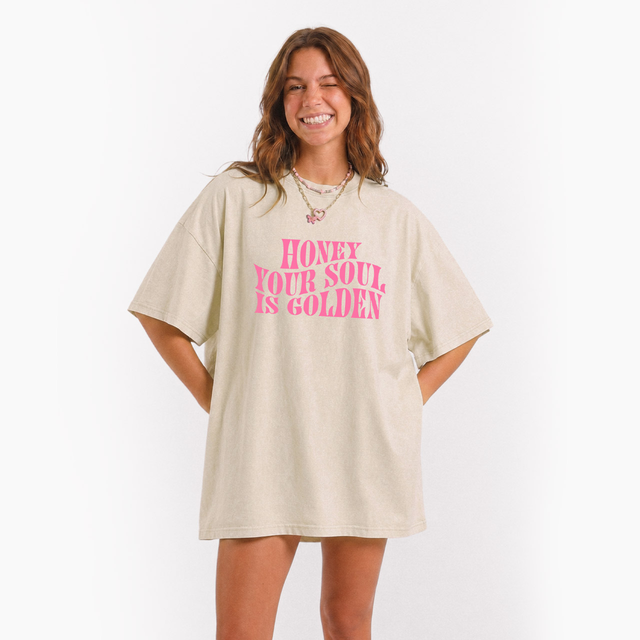 Honey Your Soul Is Golden Washed Tees