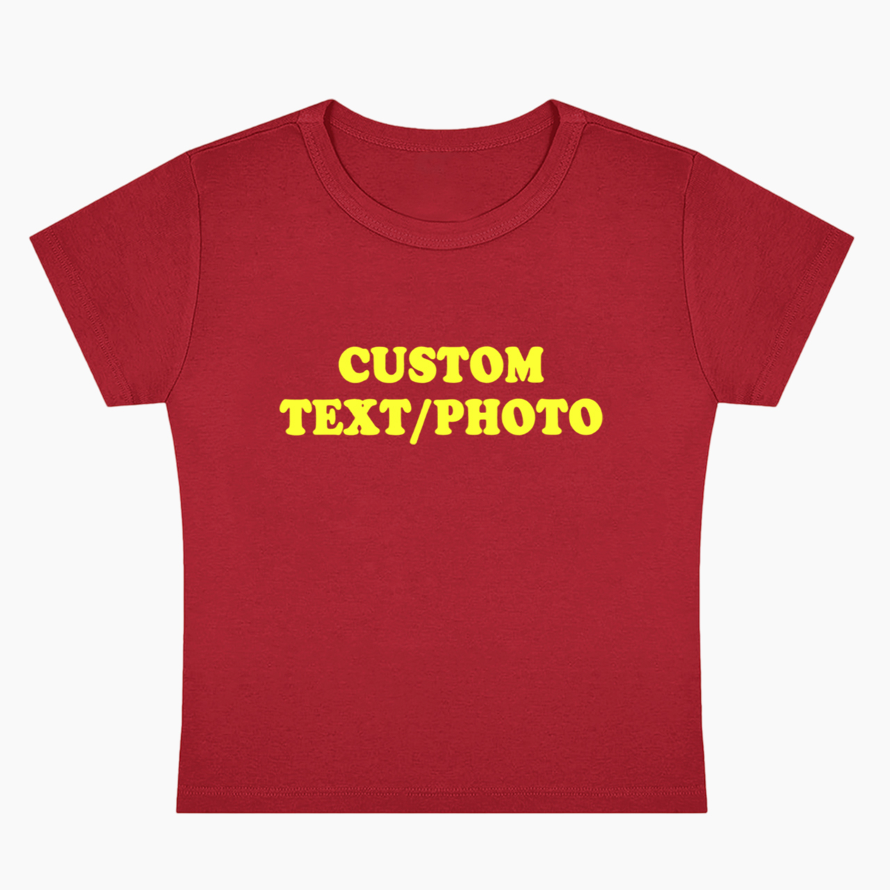 Custom Personalized Text Photo Baby Tee Jellypine