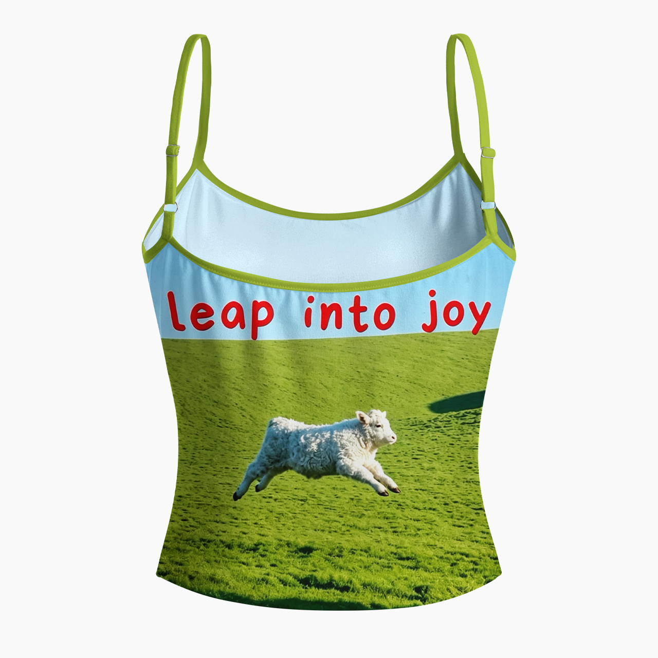 Leap Into Joy Spaghetti Strap Top