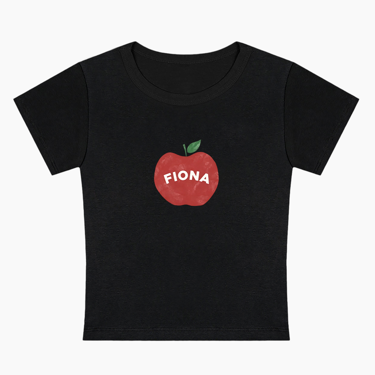 Personalized Apple Baby Tee