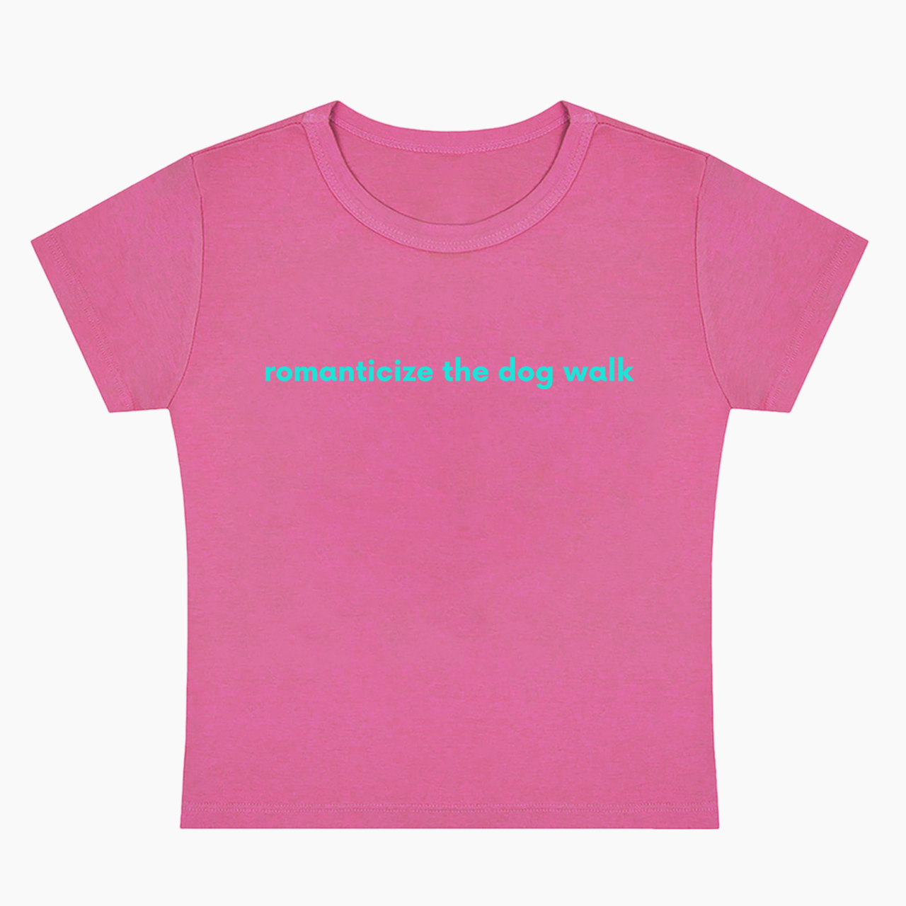 Romanticize The Dog Walk Baby Tee