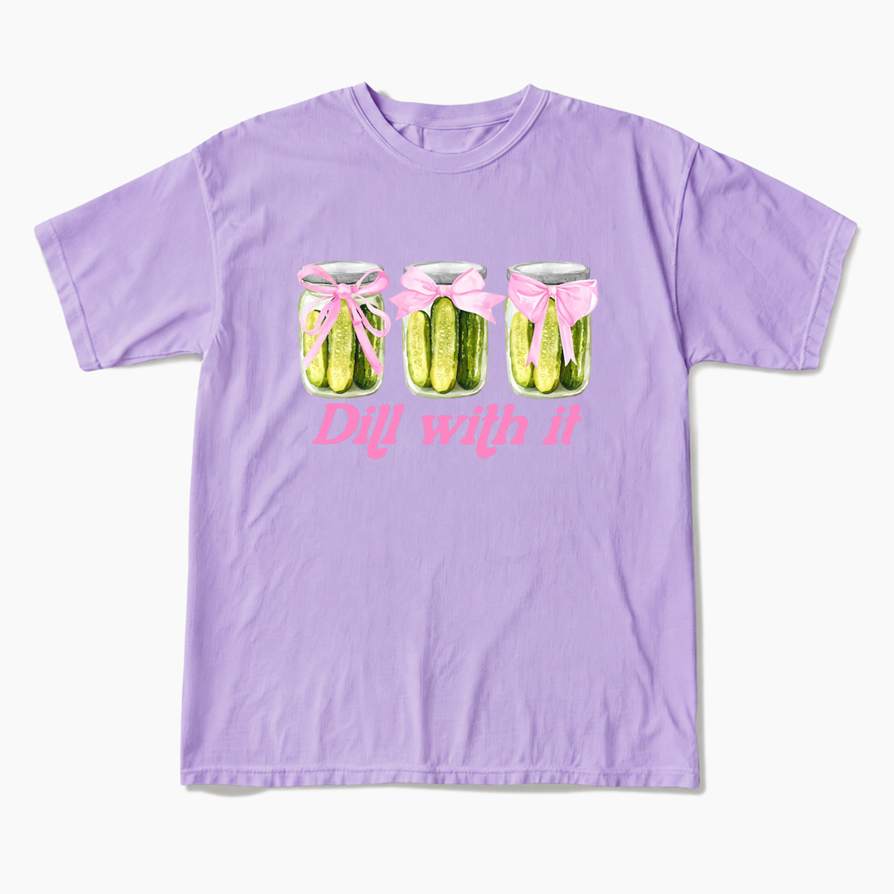 Dill With It Pickle T Shirts