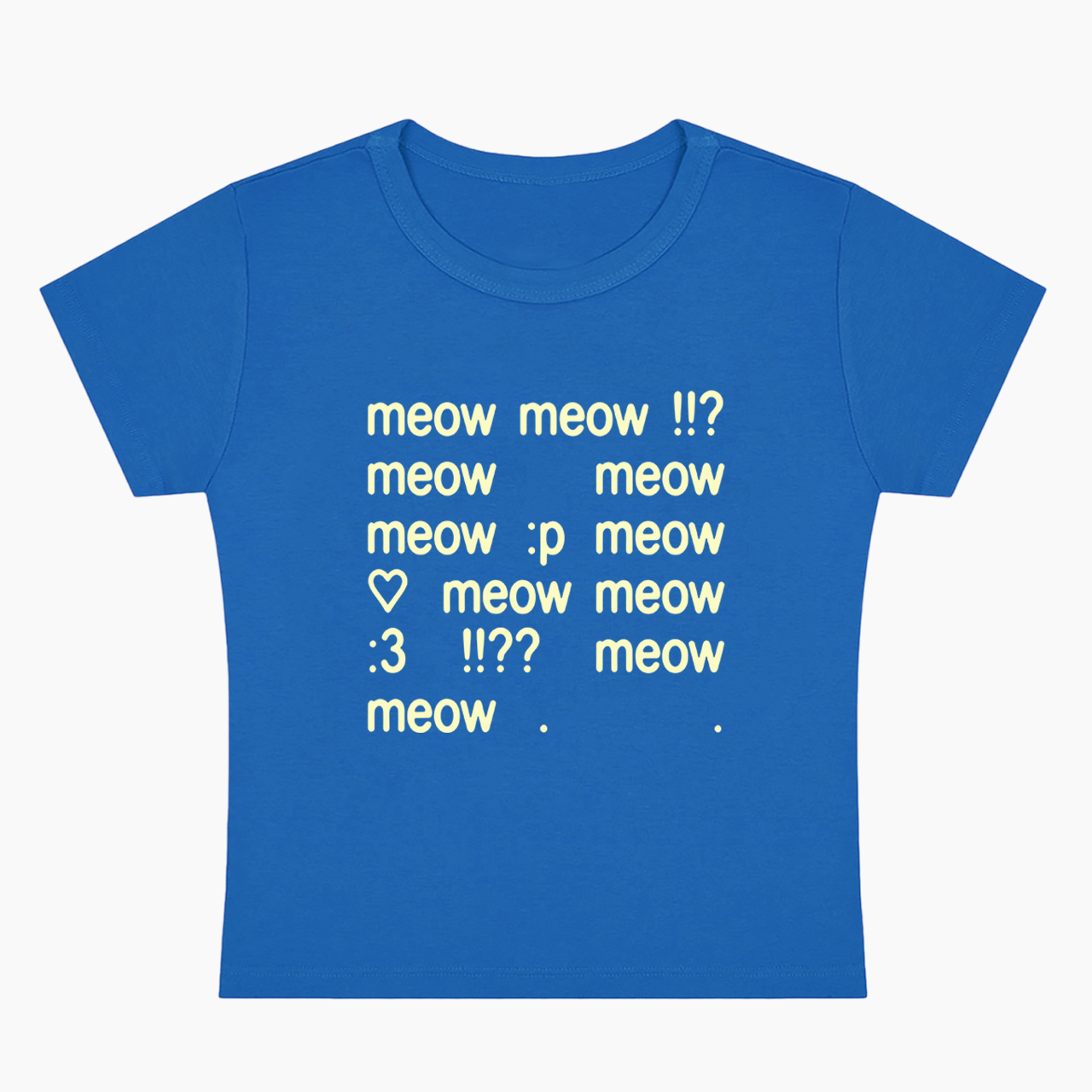 Meow Coquette Kitten Baby Tee
