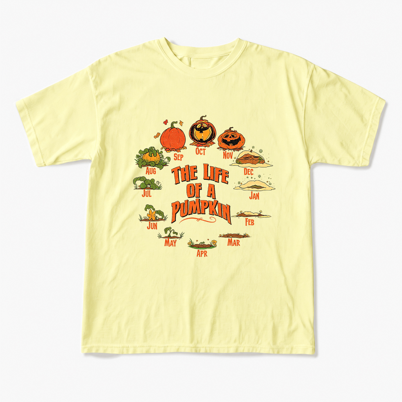 The Life of A Pumpkin Halloween T Shirts