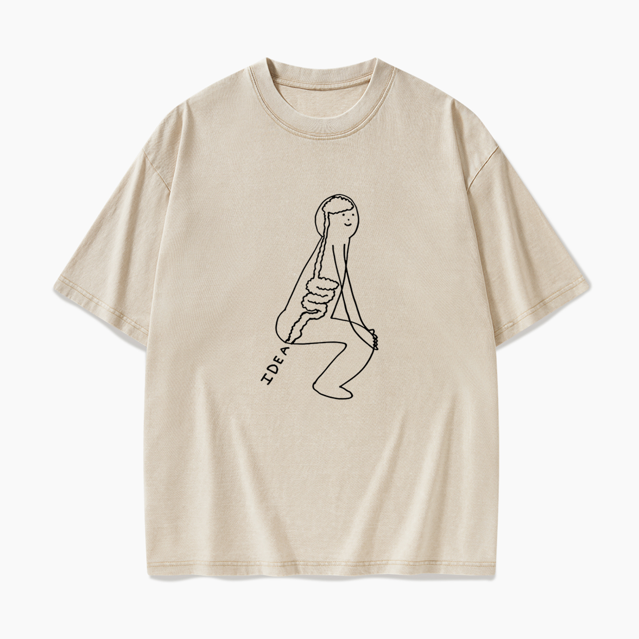 Gut Feeling Washed Tees