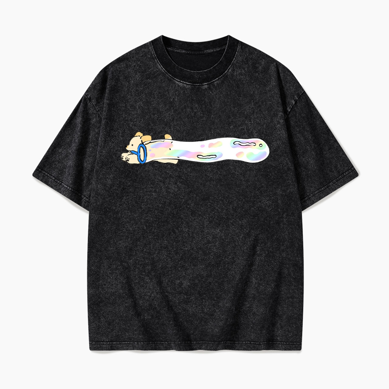 Pastel Bubble Dog Washed Tees