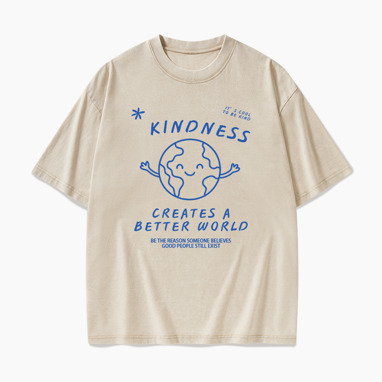 Kindness Creates A Better World Washed Tees