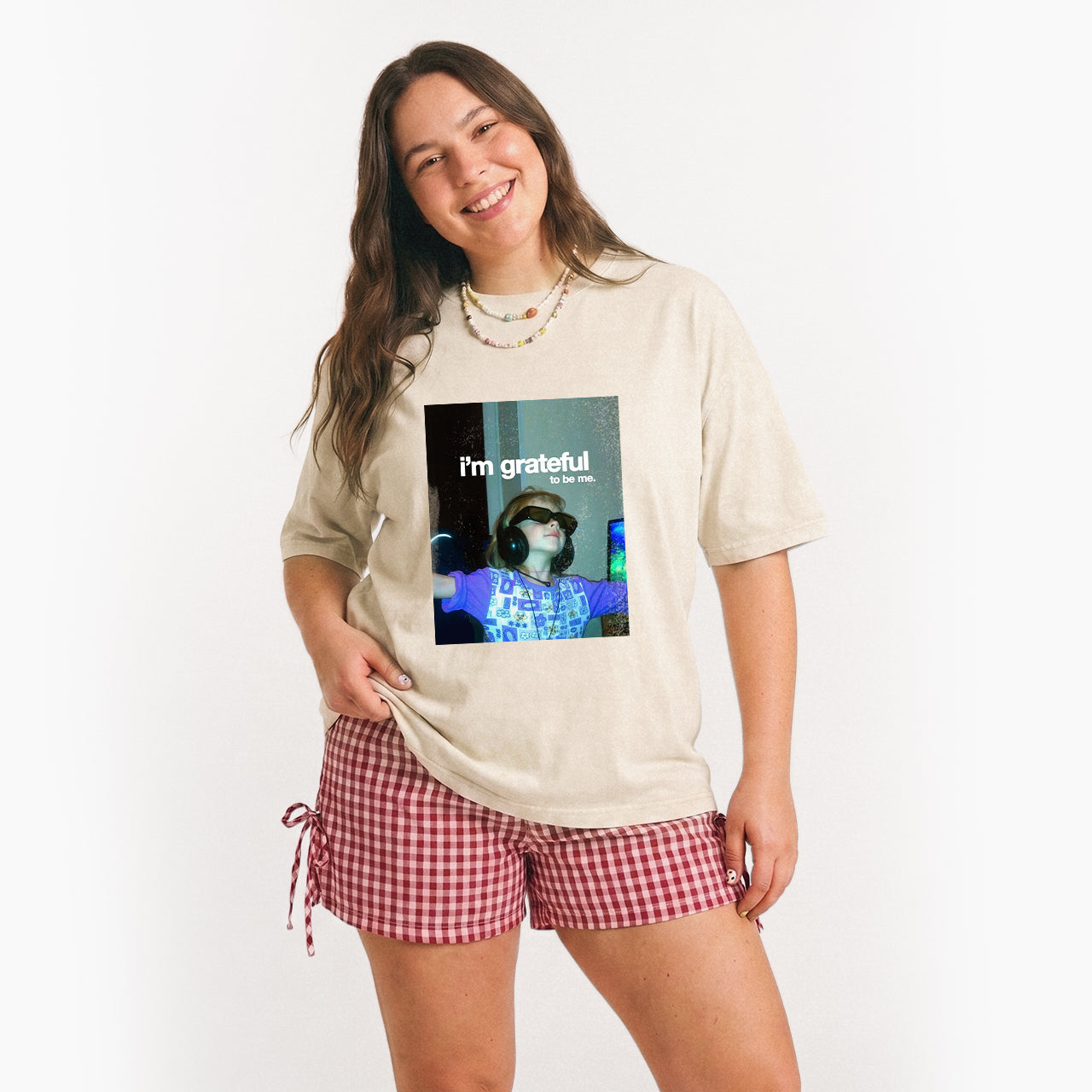 I am Grateful Aesthetic Washed Tees