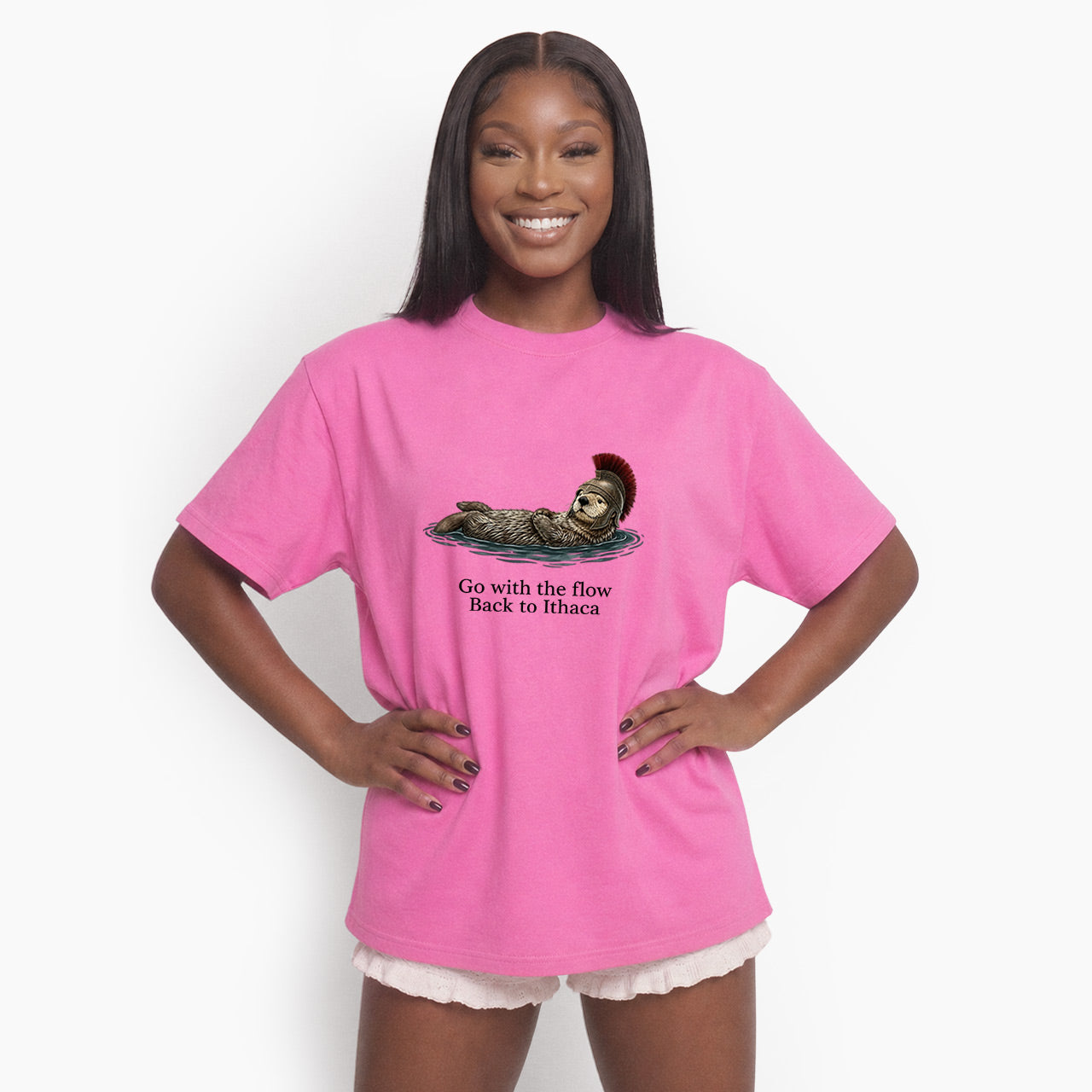 Go With The Flow Back to Ithaca T Shirts