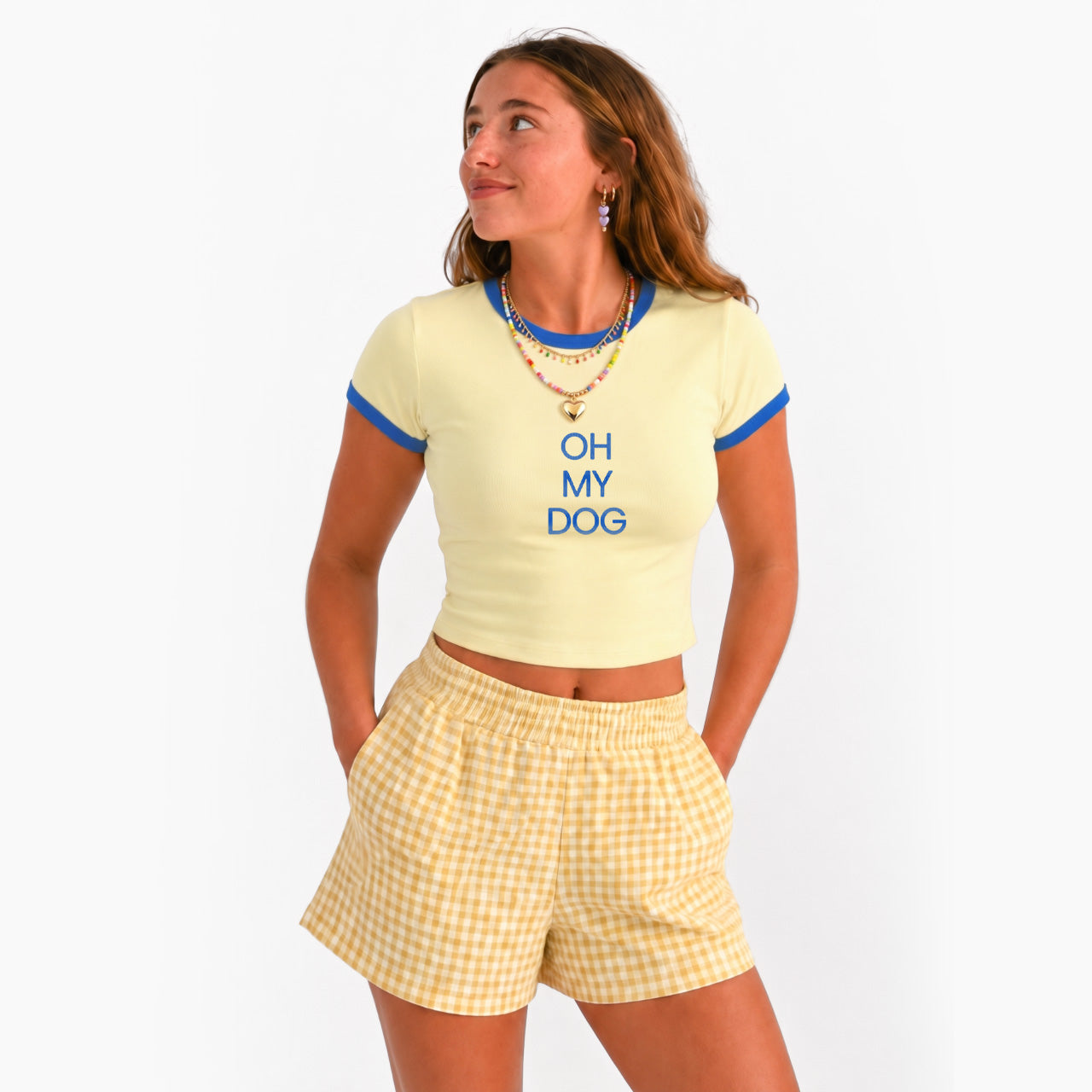 Oh My Dog Ringer Tee
