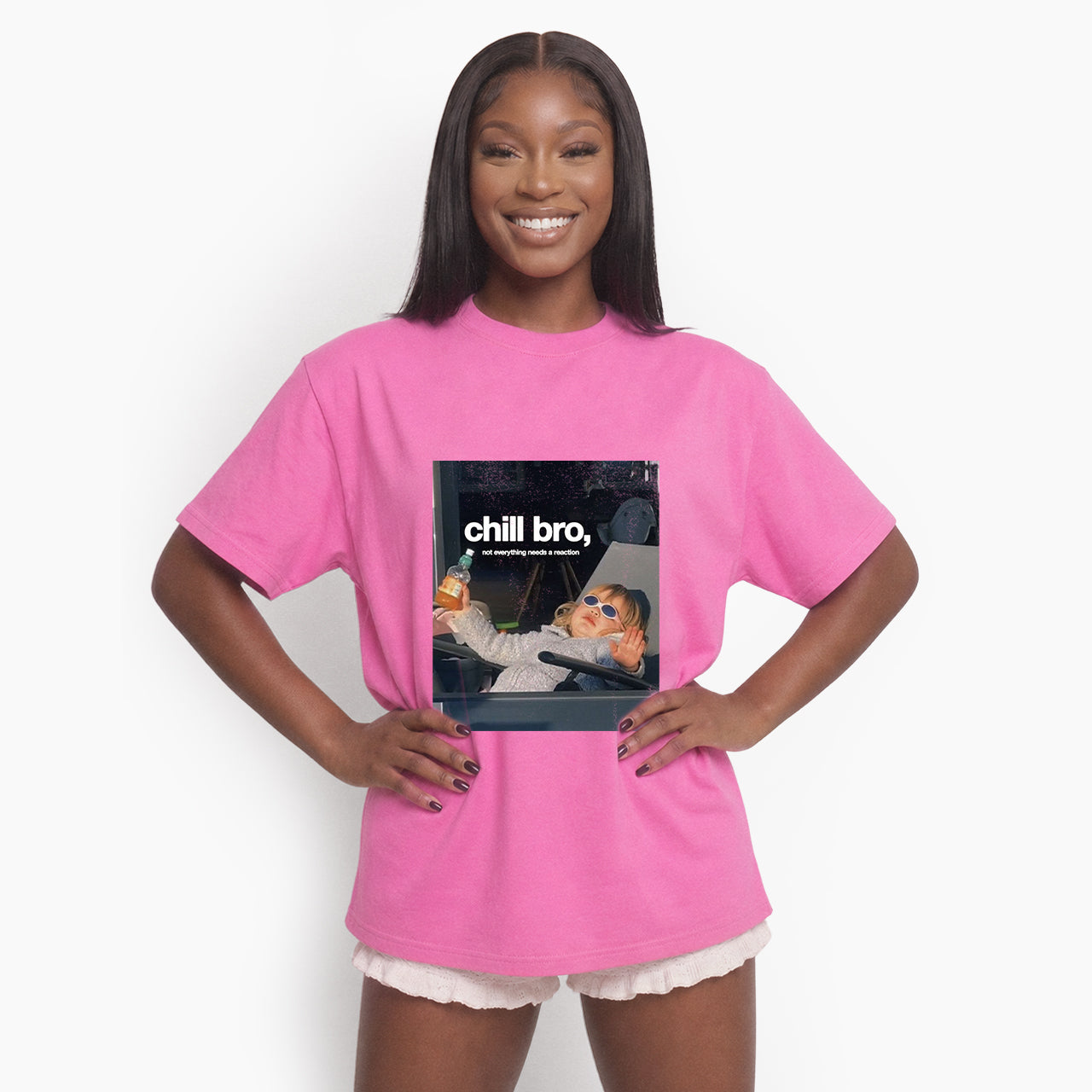 Chill Bro Not Everything Needs a Reaction T Shirts