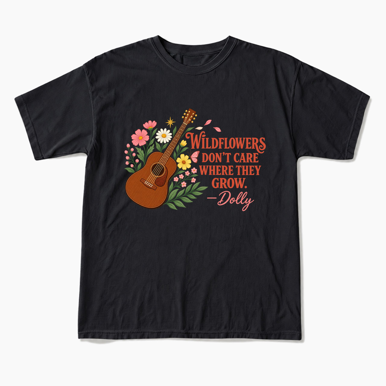 Wildflowers Country Music T Shirts