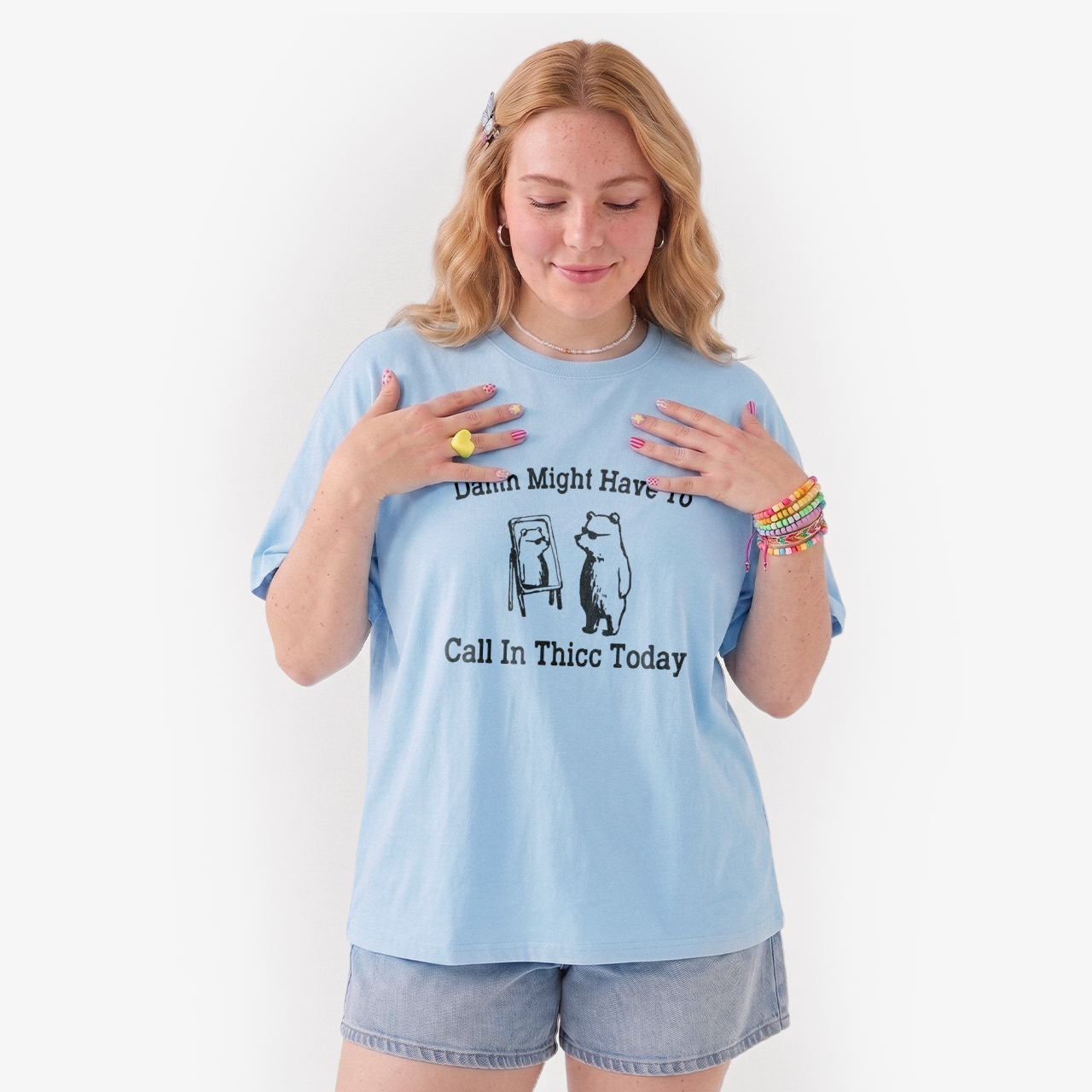 Damn Might Have To Call In Thicc Today T Shirts