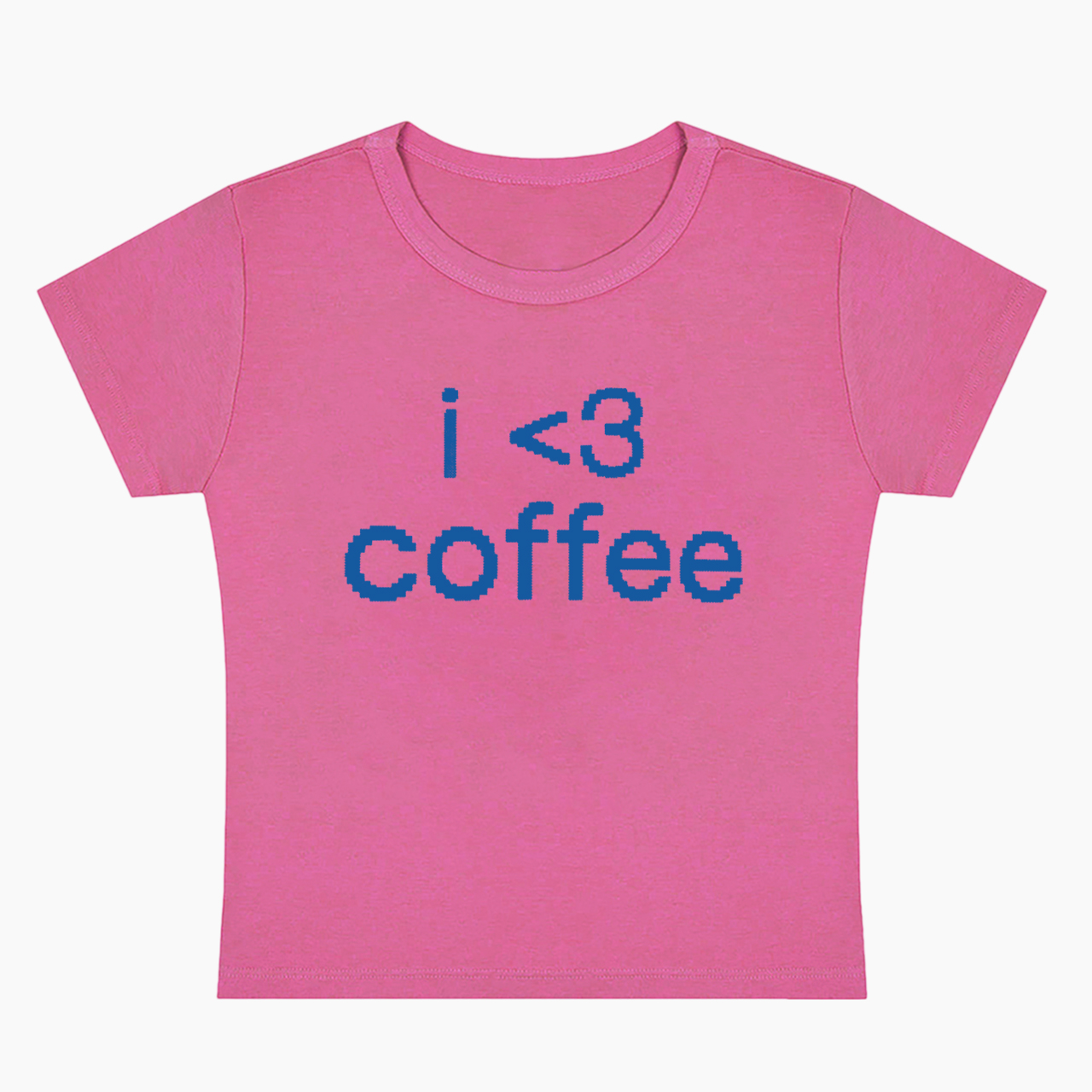 I Love Coffee Coffee Lover Baby Tee