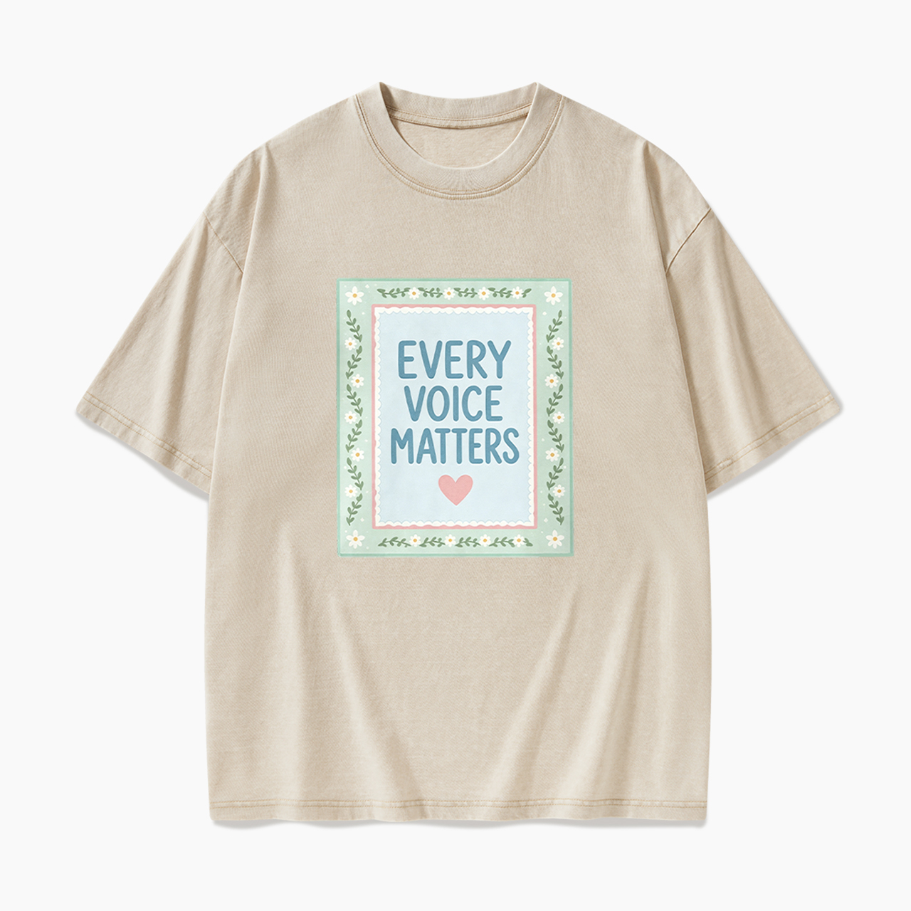 Every Voice Matters Washed Tees
