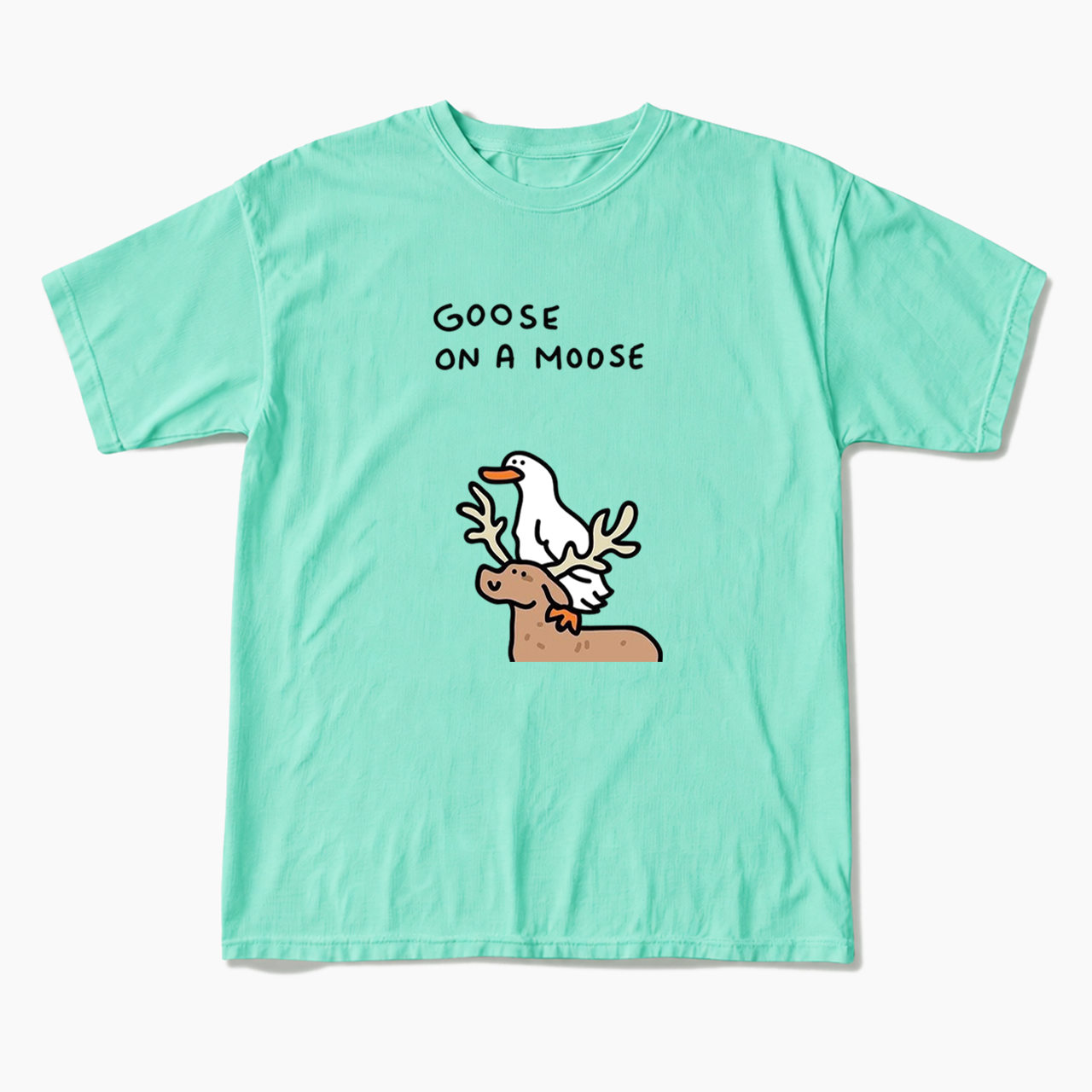 Goose On A Moose T Shirts