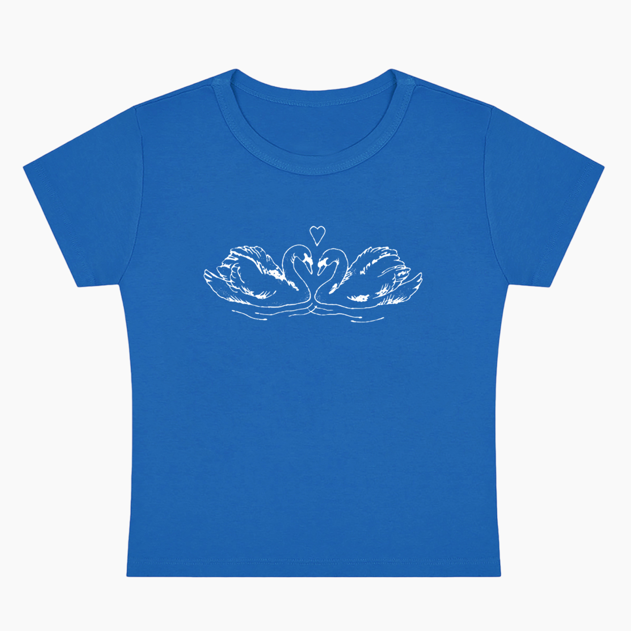 Vintage Swans Baby Tee