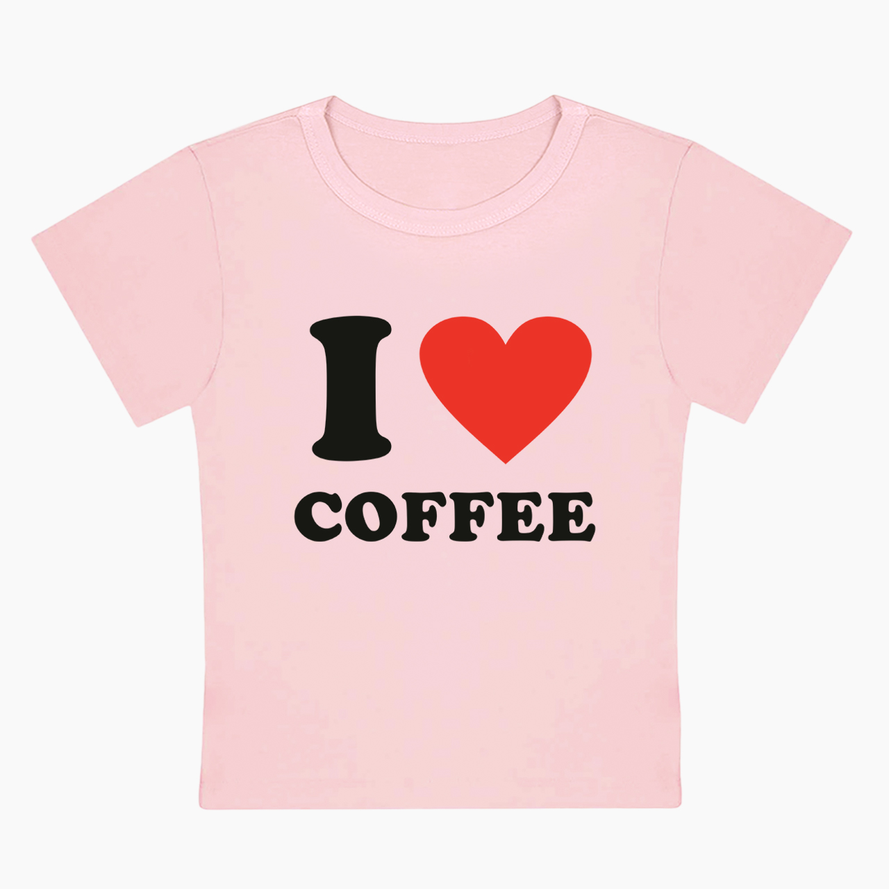 I Love COFFEE Baby Tee