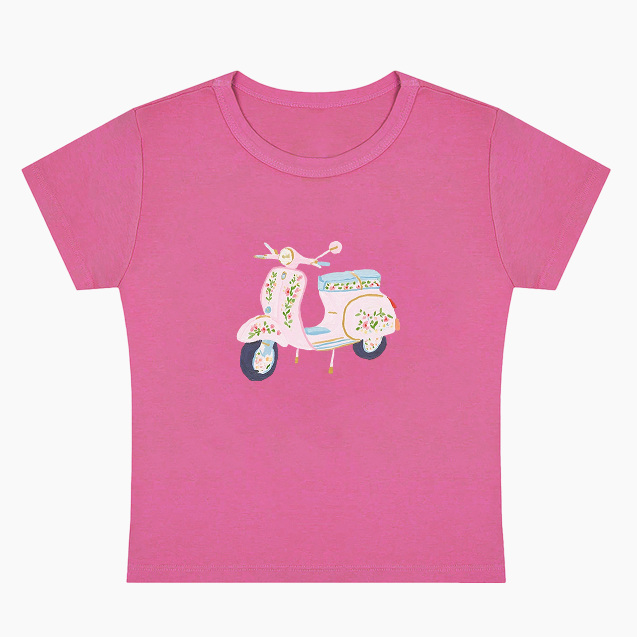 Blooming Ride Baby Tee